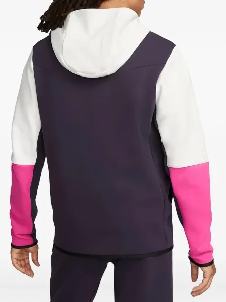 Majica s grafičkim motivom Nike od flisa s printom s kapuljačom plava