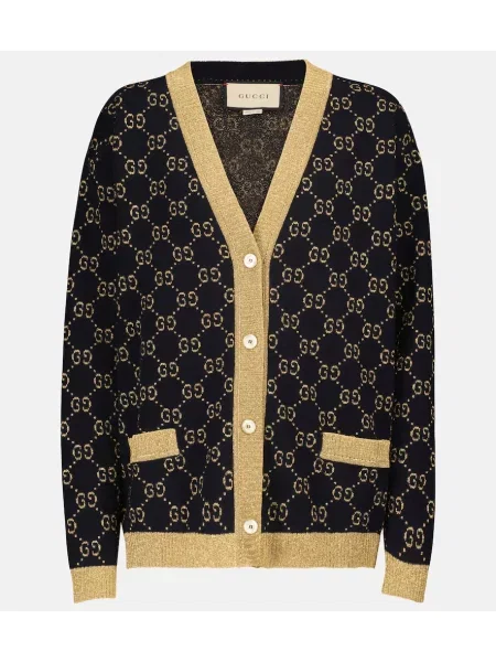 Cardigan Gucci albastru