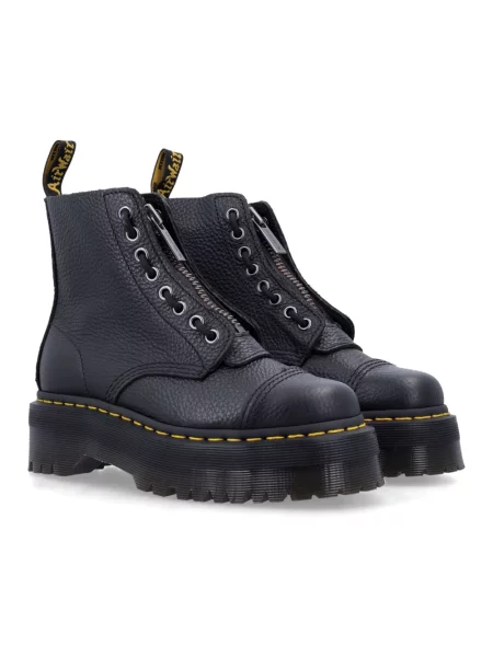 Botki Dr. Martens skórzane czarne