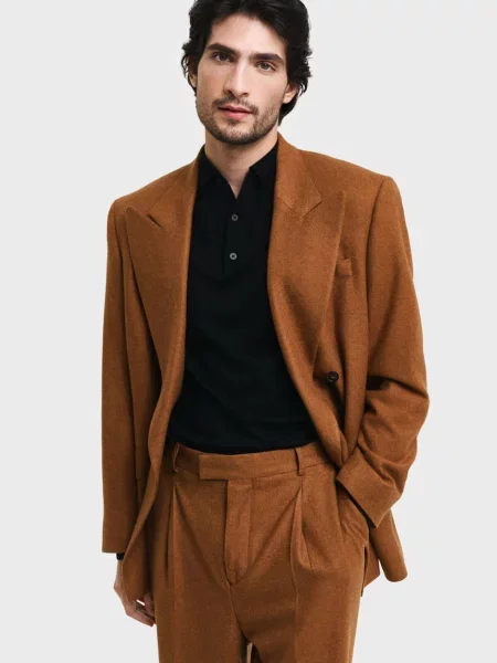 Шерстяной свитер Gant черный