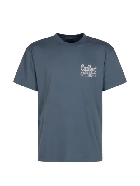 Tricou Carhartt Wip cu imagine albastru
