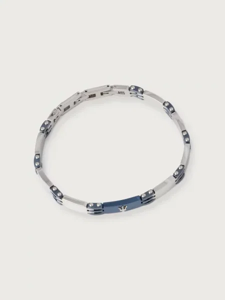 MASERATI náramek pánský z nerezové oceli CERAMIC