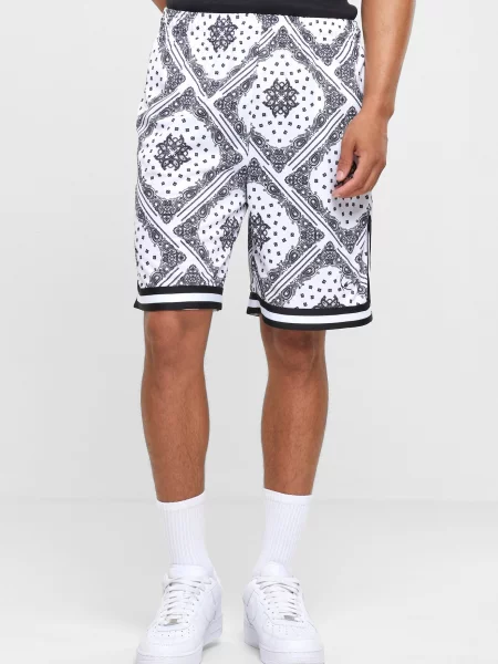 Karl Kani Kalhoty černá bílá