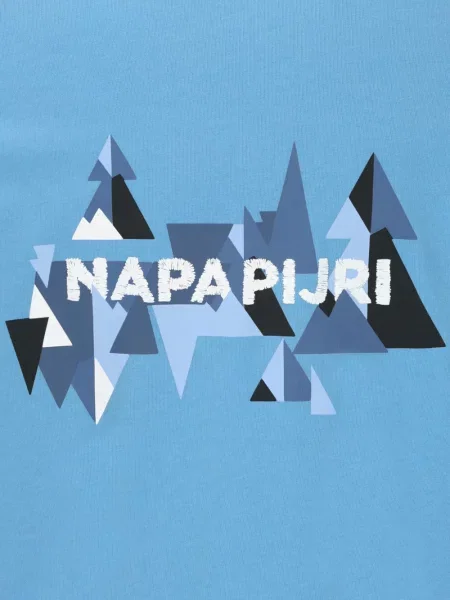 Μπλούζα Napapijri με σχέδιο μπλε