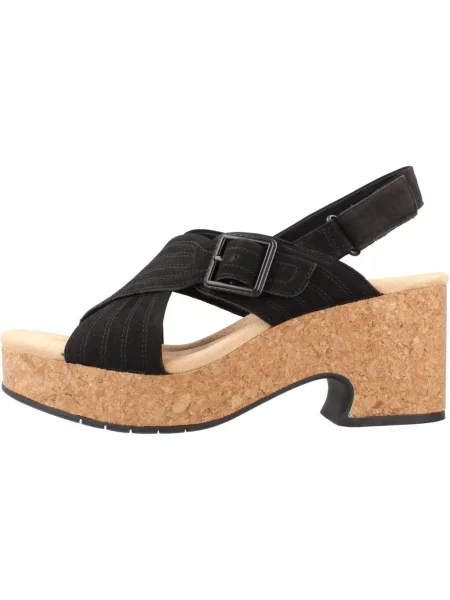Sandały CLARKS NERISA WEST czarny