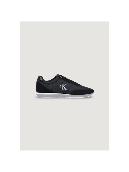 Férfi cipők Calvin Klein Retro Runner Ess Mix Mat black/stormfront/vaporous white. Méret: 40 EU fekete