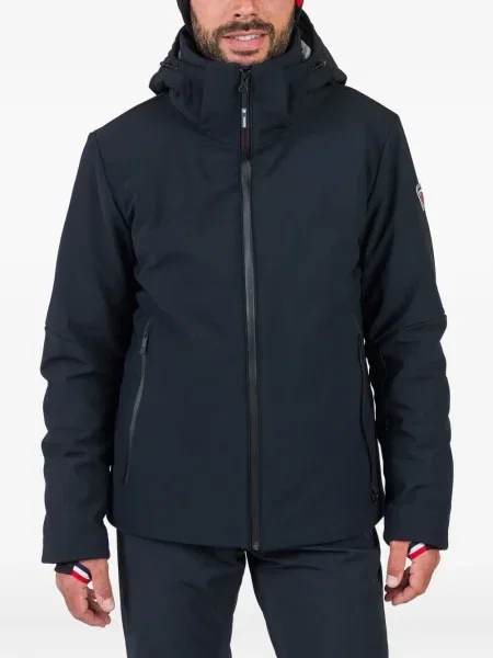 Lyže lyžařská bunda Rossignol s kapucí modrá