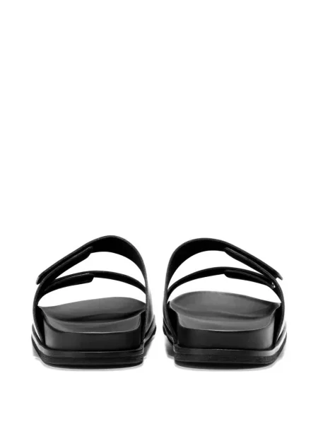 Презрамки сандали Cole Haan с автограф черно
