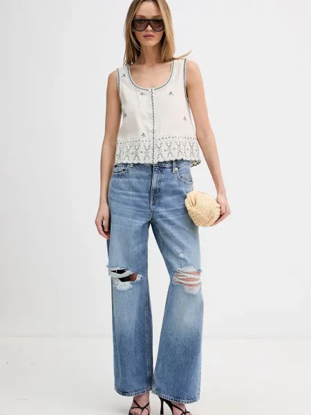 Calvin Klein Jeans kavbojke modra