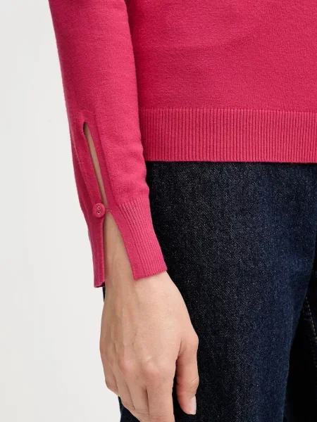 Светр United Colors of Benetton легкий рожевий