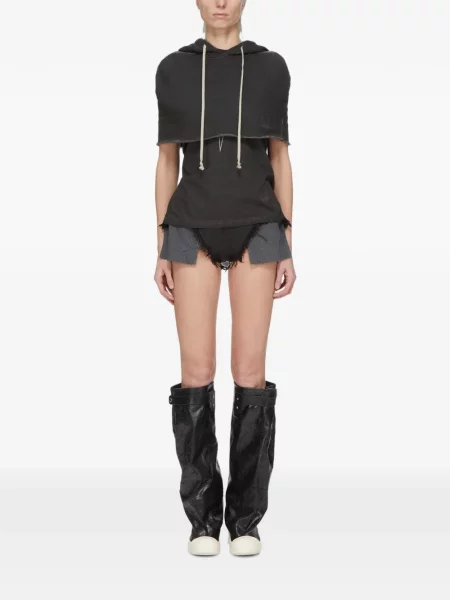 Tricou Rick Owens Drkshdw cu imagine negru