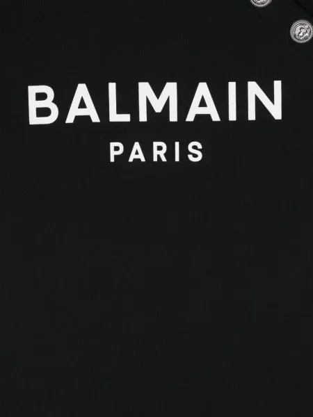 Koszulka dziecięca Balmain czarna