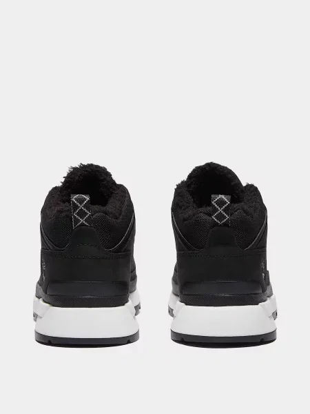 Ботинки Timberland из нубука черные
