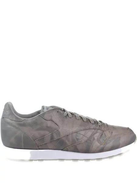 Sneakerși Reebok clasici cu strasuri alb