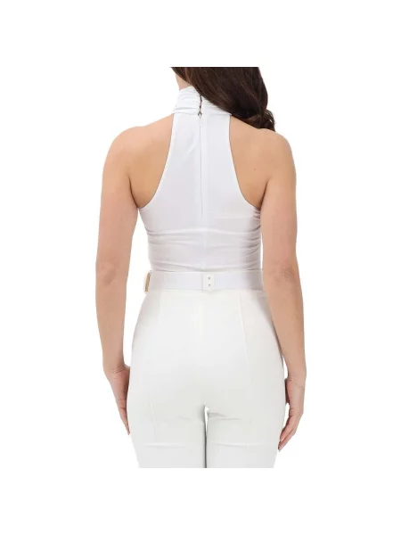 Top Elisabetta Franchi alb