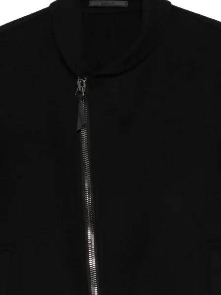 Geacă Giorgio Armani asimetrică negru