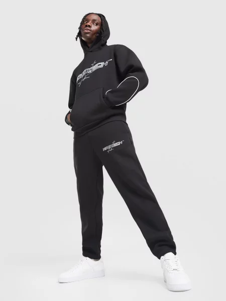 Hoodrich Spodnie Ryder czarne