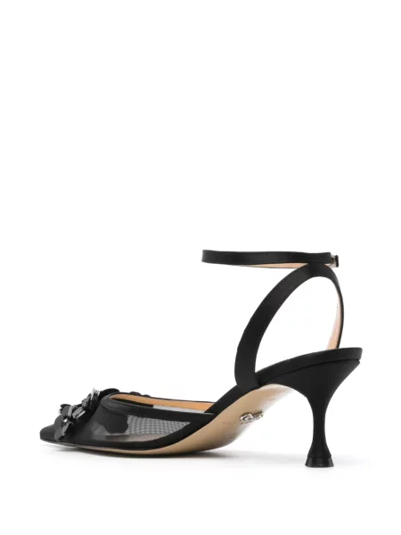 Sandály Mach & Mach s flitry černé