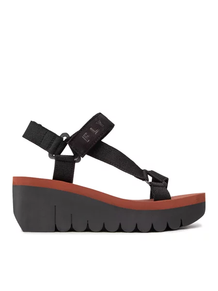 Босоножки Fly London черные