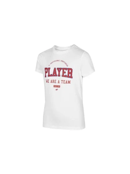 Tricou copii 4f alb