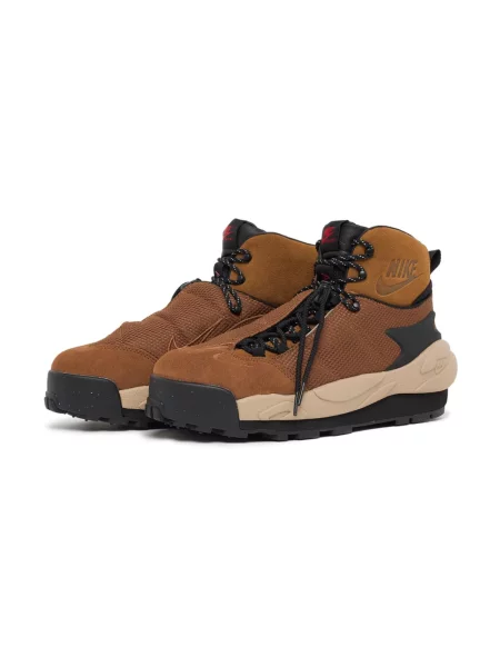 Sneakersy Nike skórzane brązowe