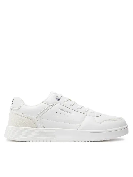 Sneakerși Jack & Jones alb
