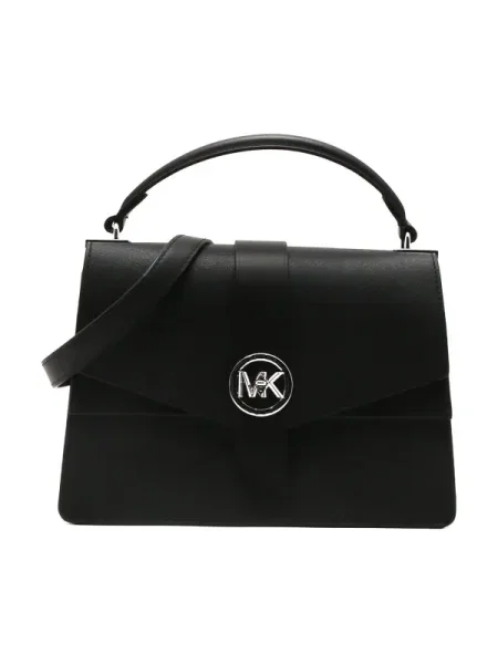Geanta de piele Michael Kors din piele negru