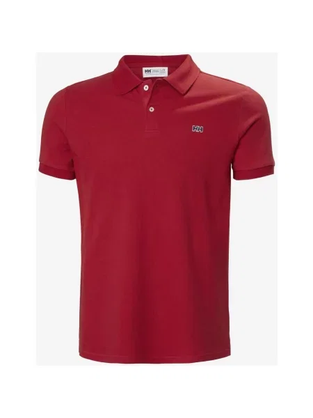 Polo Helly Hansen Hudson rubinowy S czerwony