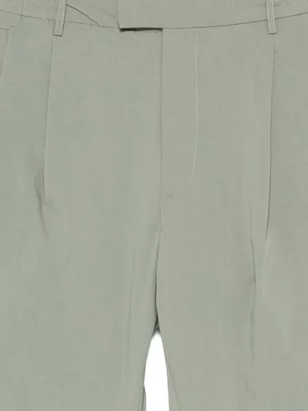 Pantaloni Hosio plisate verde