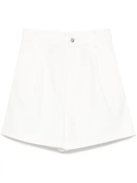 Szorty Liu Jo plisowane białe