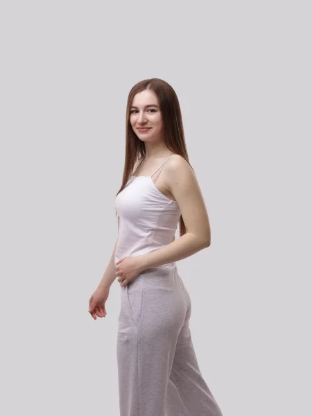 Майка шарм белая