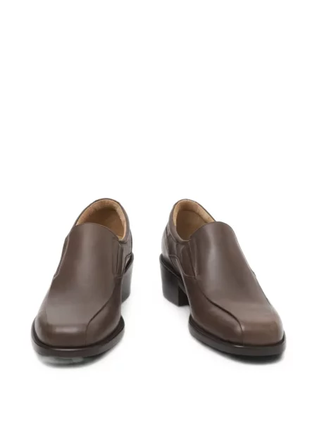 Pantofi loafer Paracia din piele maro