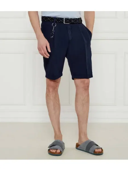 Paul&Shark Rövidnadrág | Regular Fit len hozzáadásával kék