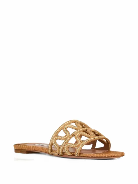 Sandale Aquazzura maro