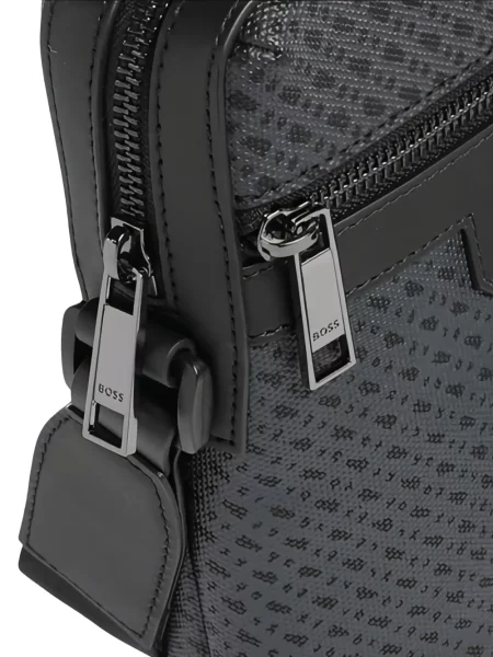 Crossbody táska Boss szürke