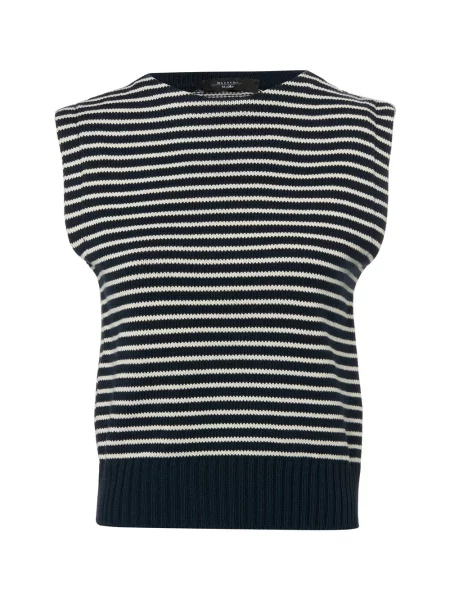 Weekend Max Mara Swetry Kobieta Wielobarwność S Wkdlanda Gilet biały