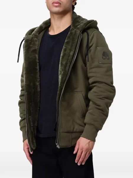 Geacă bomber Moose Knuckles clasic verde