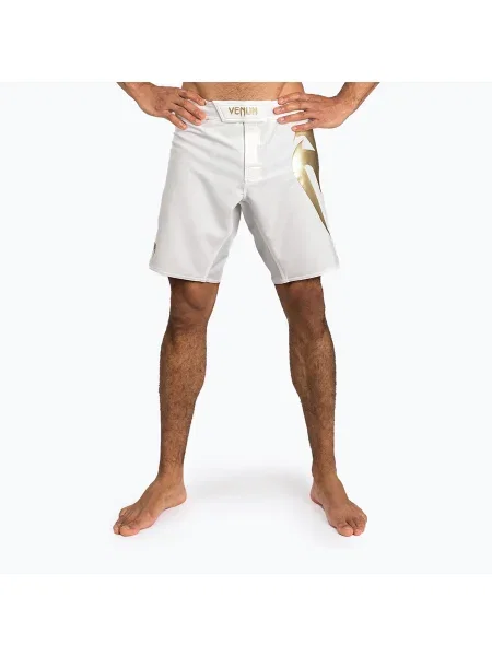 Мъжки къси панталони за тренировка Venum Light white/gold бяло