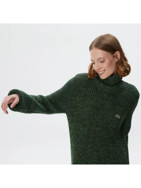 Lacoste Sukienka Lacoste zielona