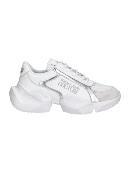 Sneakersy Versace Jeans Couture skórzane białe