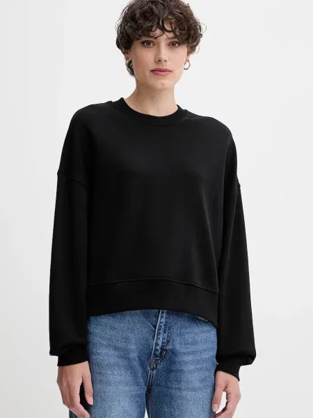 Суитчър United Colors Of Benetton с принт черно