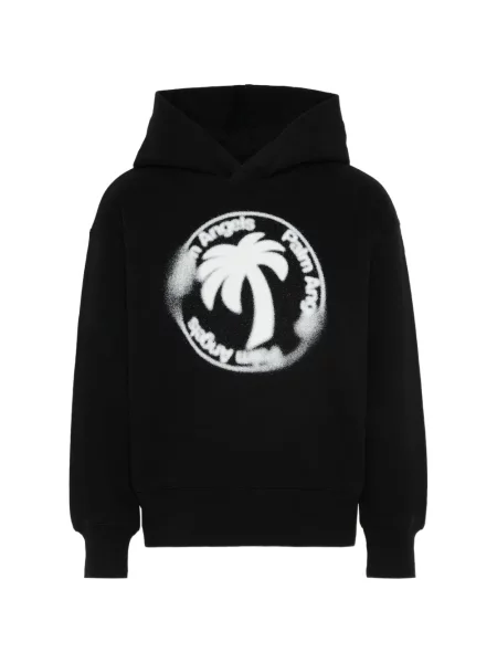Bluza z kapturem dziecięca Palm Angels czarna