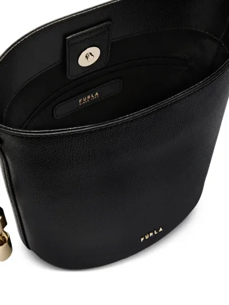 Geantă bucket Furla negru