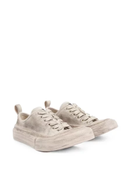Viseltes hatású sneaker Ann Demeulemeester fehér