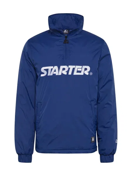 Starter Black Label Demisezoninė striukė tamsiai mėlyna jūros balta