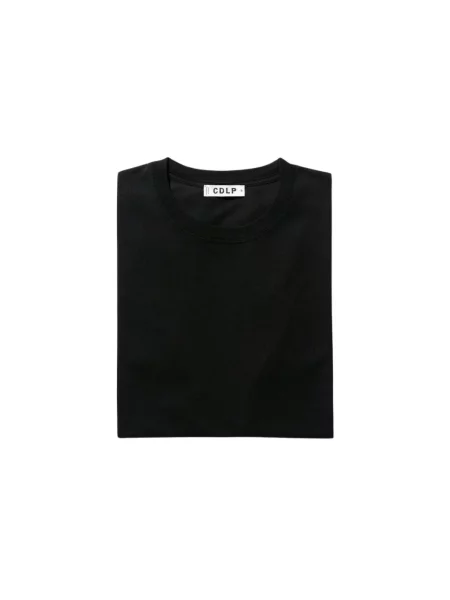 Tricou Cdlp cu decolteu rotund negru
