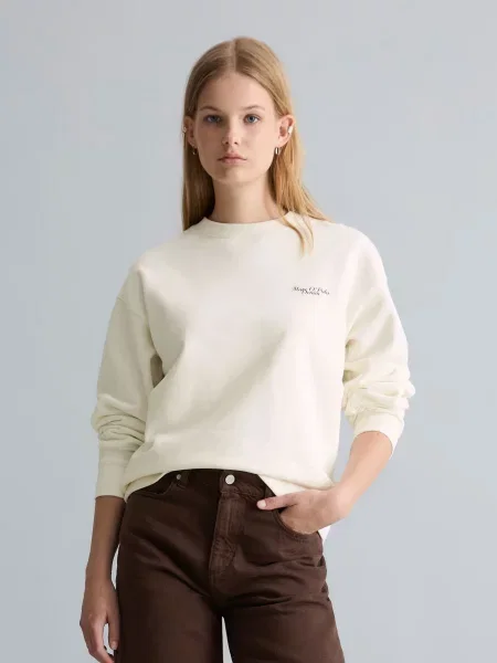 Світшот Marc O'Polo denim білий