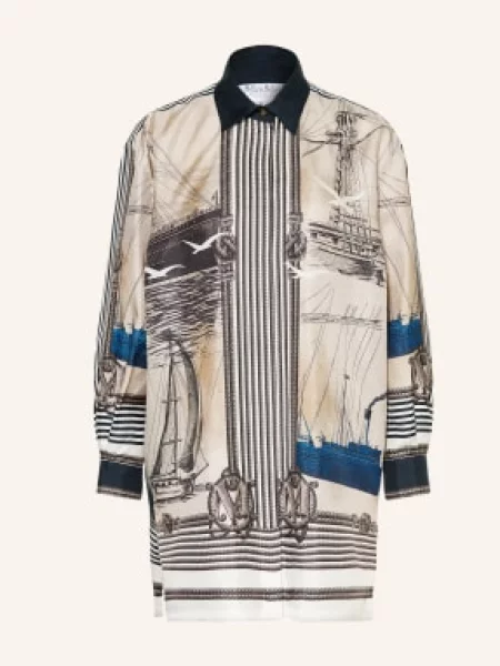 Max Mara Halenka Mxmteglia béžová černá bílá