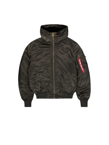 ALPHA INDUSTRIES Geacă de iarnă oliv / sângeriu / negru / natural alb