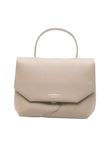 Torebka Emporio Armani skórzana brązowa